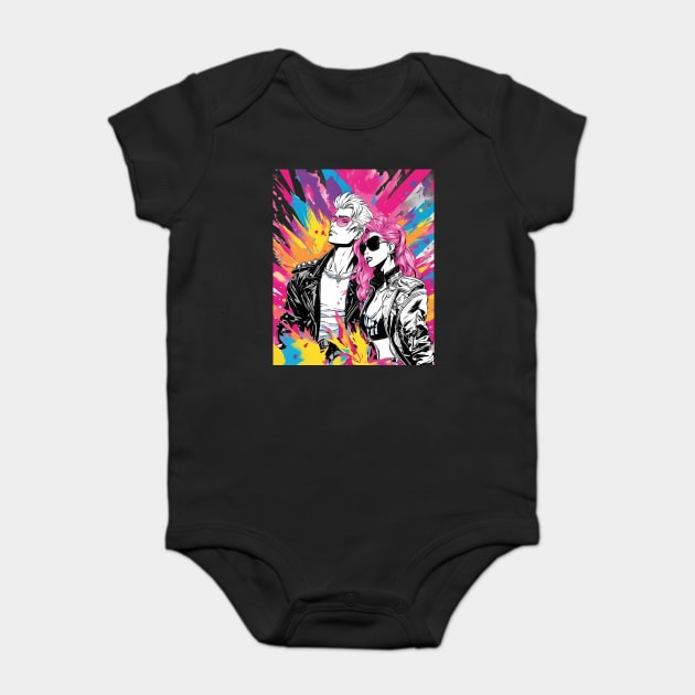 Love Relationship Baby Bodysuit by animegirlnft